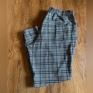 Hot Topic Monochrome Plaid Fabric